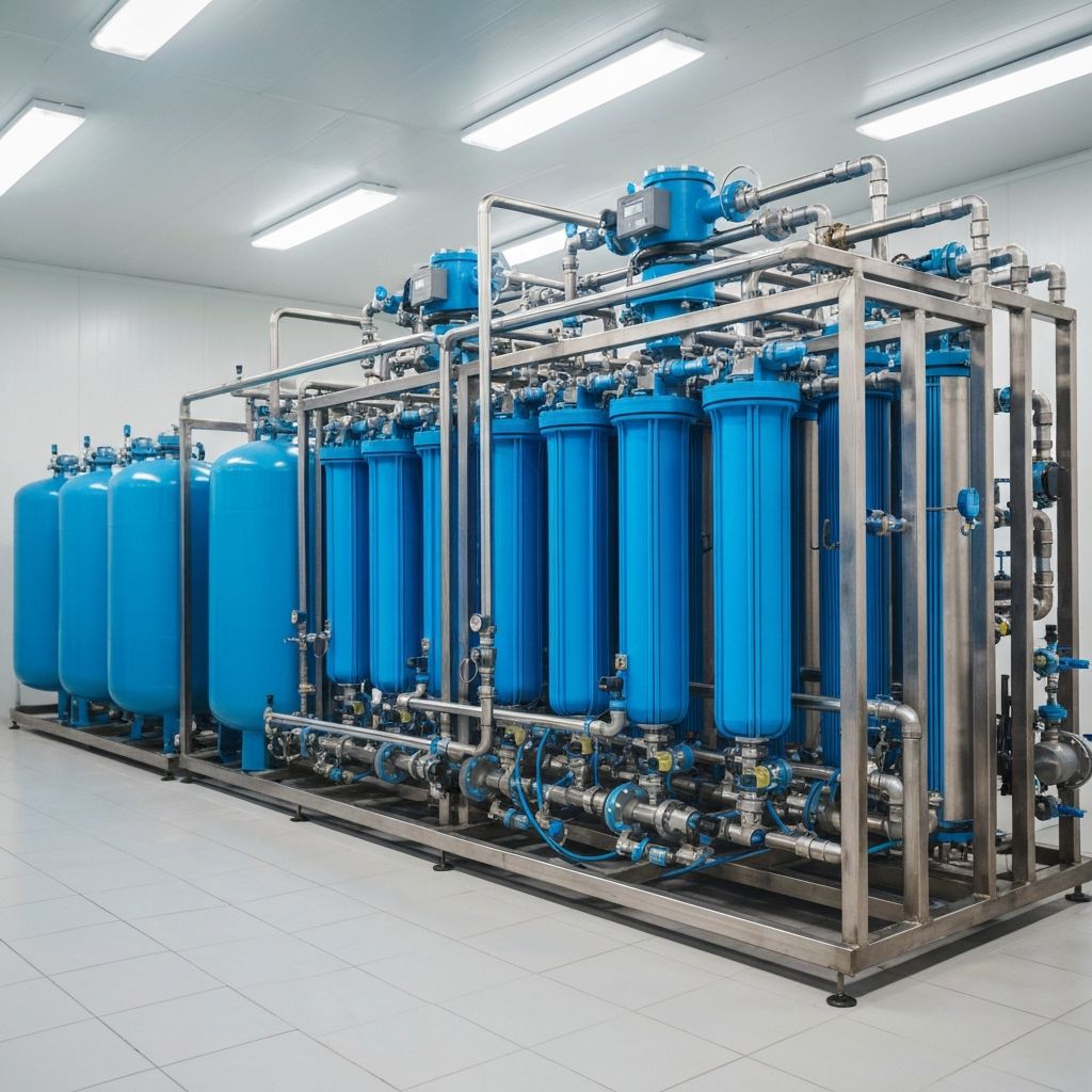 Commercial RO plant setup industrial water filtration